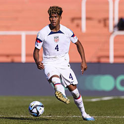This is the USA Soccer Mens National Teams center back Josh Wynder